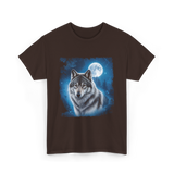 Moon Forest T-Shirt - Dark Chocolate