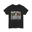 Most Likely To Bring Home A Stray Cat T-Shirt - Black