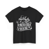 Mother and Daughter Squad Family T-Shirt - Black