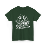 Mother and Daughter Squad Family T-Shirt - Forest Green