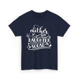 Mother and Daughter Squad Family T-Shirt - Navy