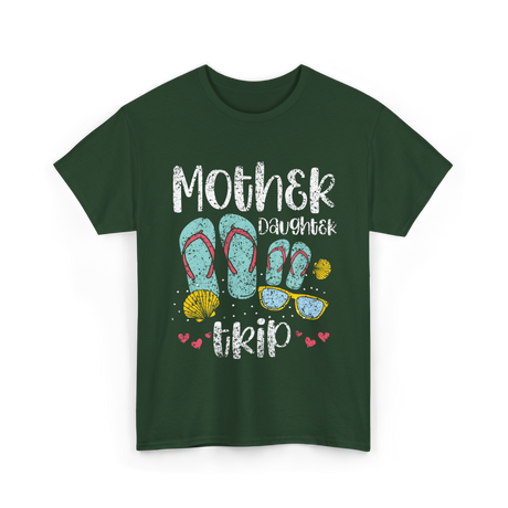 Mother Daughter Trip Mother Daughter T-Shirt - Forest Green