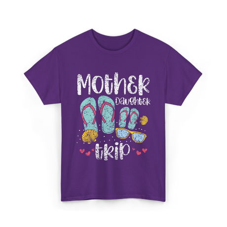 Mother Daughter Trip Mother Daughter T-Shirt - Purple