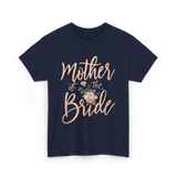 Mother of the Bride Floral T-Shirt - Navy