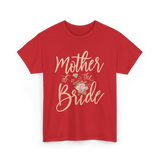 Mother of the Bride Floral T-Shirt - Red