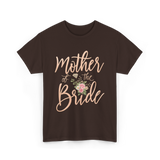 Mother of the Bride Floral T-Shirt - Dark Chocolate