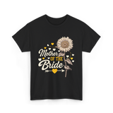 Mother of the Bride Wedding T-Shirt - Black