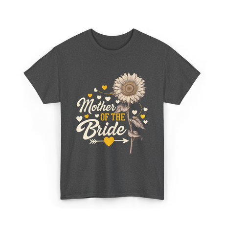 Mother of the Bride Wedding T-Shirt - Dark Heather