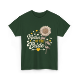 Mother of the Bride Wedding T-Shirt - Forest Green