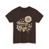 Mother of the Bride Wedding T-Shirt - Dark Chocolate