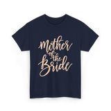 Mother of the Bride Wedding T-Shirt - Navy