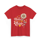 Mother of the Bride Wedding T-Shirt - Red