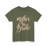 Mother of the Bride Wedding T-Shirt - Military Green