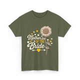 Mother of the Bride Wedding T-Shirt - Military Green