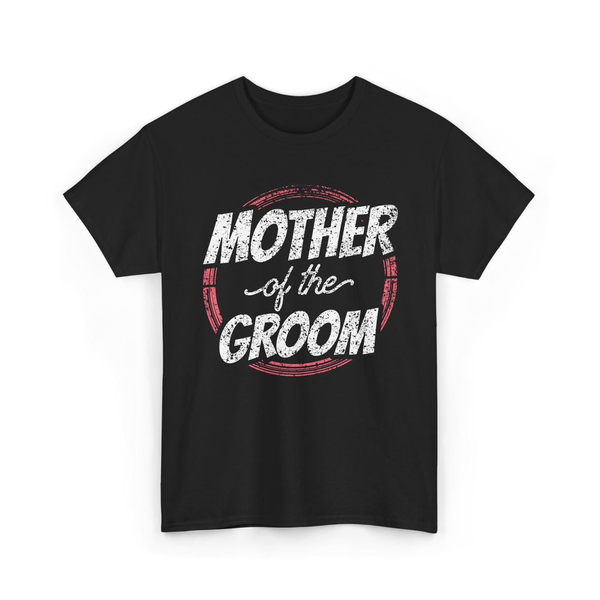 Mother of the Groom Wedding T-Shirt - Black