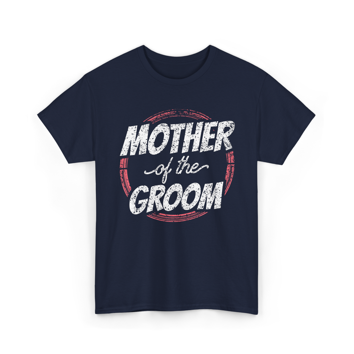 Mother of the Groom Wedding T-Shirt - Navy