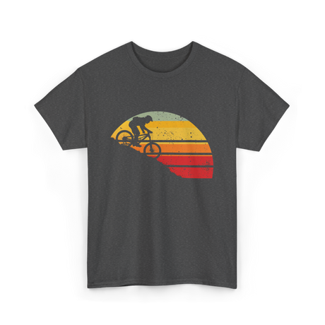 Mountain Bike Downhill Biking Cycling T-Shirt - Dark Heather