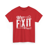 Mr Fix It Fixing Handyman T-Shirt - Red