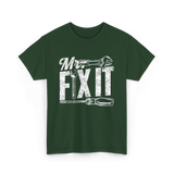 Mr Fix It Fixing Handyman T-Shirt - Forest Green