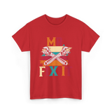 Mr Fix It Handyman Fixer T-Shirt - Red
