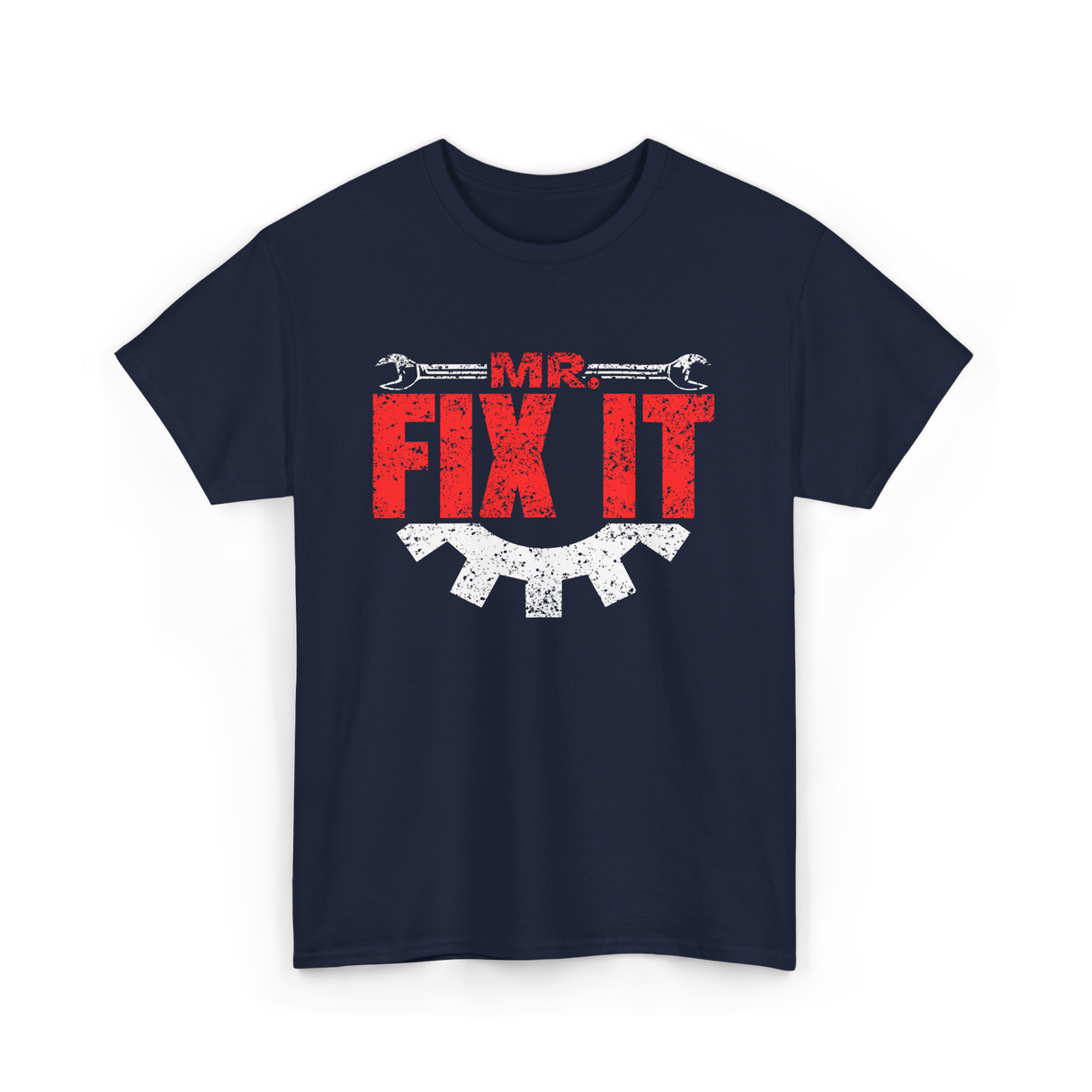 Mr Fix It Handyman Repair T-Shirt - Navy