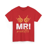 MRI Maestro Radiology Medical T-Shirt - Red