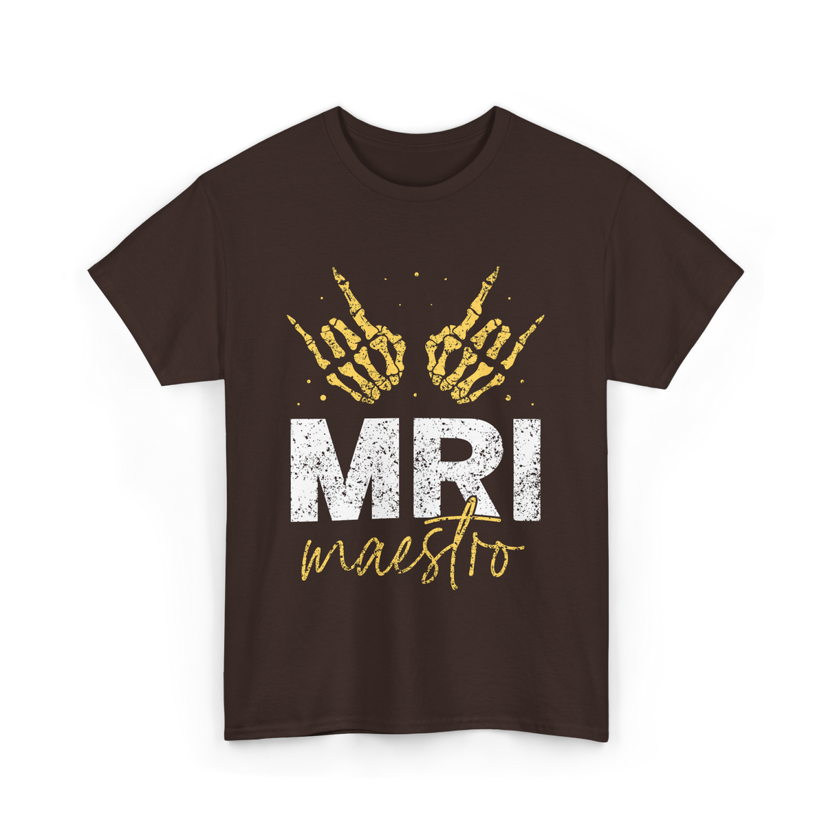 MRI Maestro Radiology Medical T-Shirt - Dark Chocolate