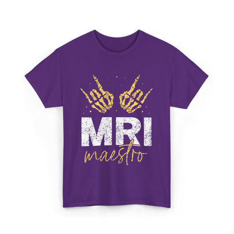 MRI Maestro Radiology Medical T-Shirt - Purple