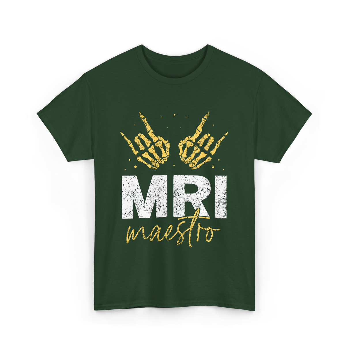 MRI Maestro Radiology Medical T-Shirt - Forest Green