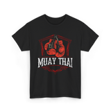 Muay Thai Boxing Fighter T-Shirt - Black