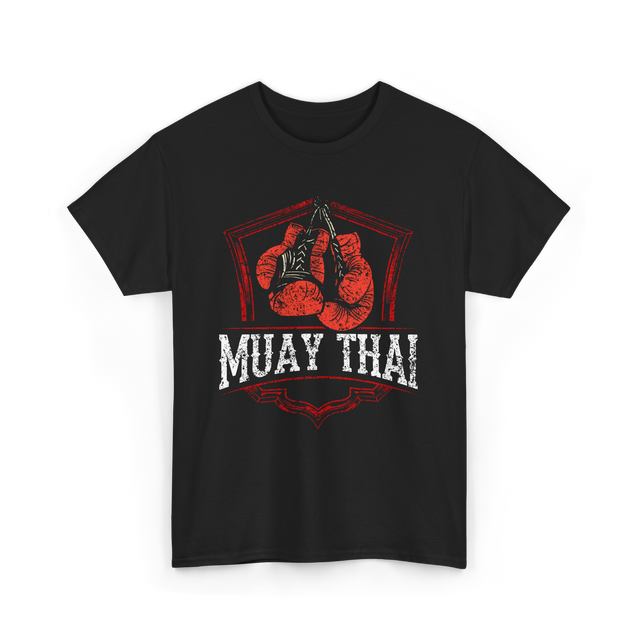 Muay Thai Boxing Fighter T-Shirt - Black