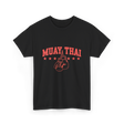 Muay Thai Boxing Martial Arts T-Shirt - Black