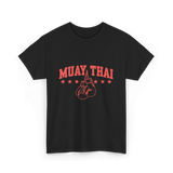 Muay Thai Boxing Martial Arts T-Shirt - Black