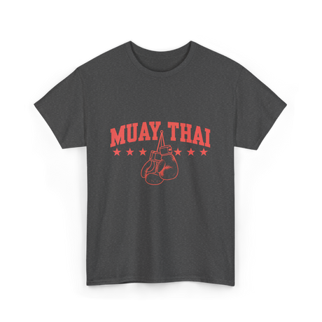 Muay Thai Boxing Martial Arts T-Shirt - Dark Heather