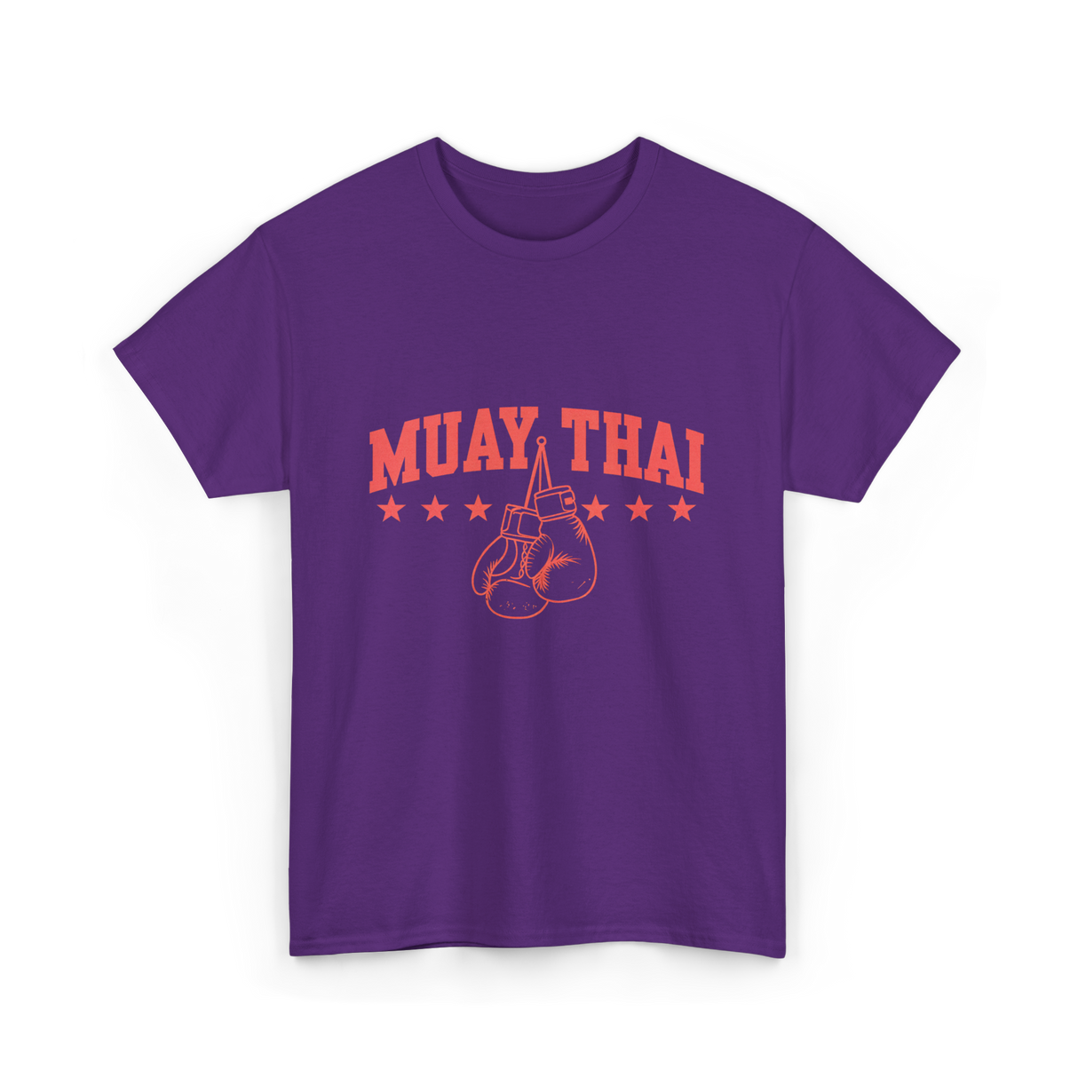 Muay Thai Boxing Martial Arts T-Shirt - Purple