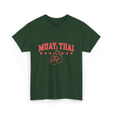 Muay Thai Boxing Martial Arts T-Shirt - Forest Green