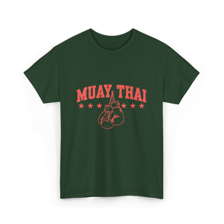 Muay Thai Boxing Martial Arts T-Shirt - Forest Green