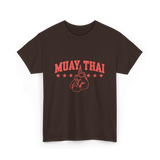 Muay Thai Boxing Martial Arts T-Shirt - Dark Chocolate