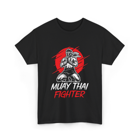 Muay Thai Fighter Martial Arts T-Shirt - Black