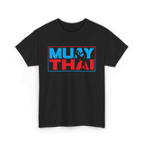 Muay Thai Fighter Martial Arts T-Shirt - Black