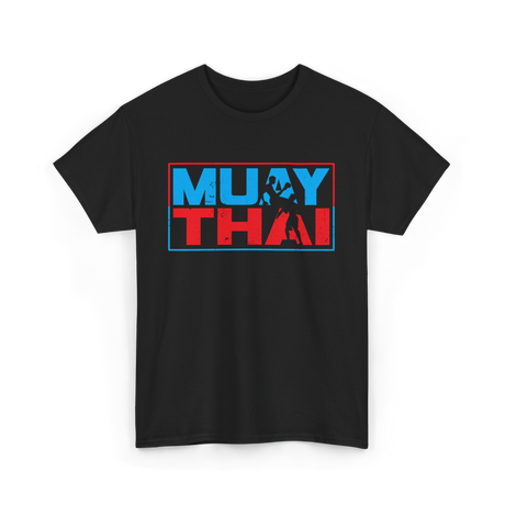 Muay Thai Fighter Martial Arts T-Shirt - Black