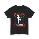 Muay Thai Fighter Martial Arts T-Shirt - Black