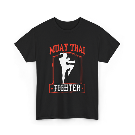 Muay Thai Fighter Martial Arts T-Shirt - Black