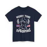 Muay Thai Fighter Muay Thai T-Shirt - Navy