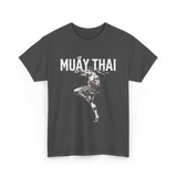 Muay Thai Martial Arts Fighter T-Shirt - Dark Heather