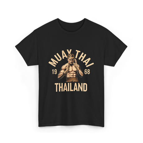 Muay Thai Thailand Fighter T-Shirt - Black