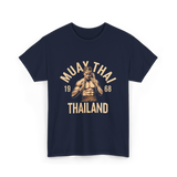 Muay Thai Thailand Fighter T-Shirt - Navy