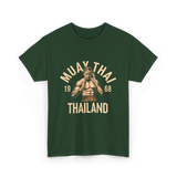 Muay Thai Thailand Fighter T-Shirt - Forest Green