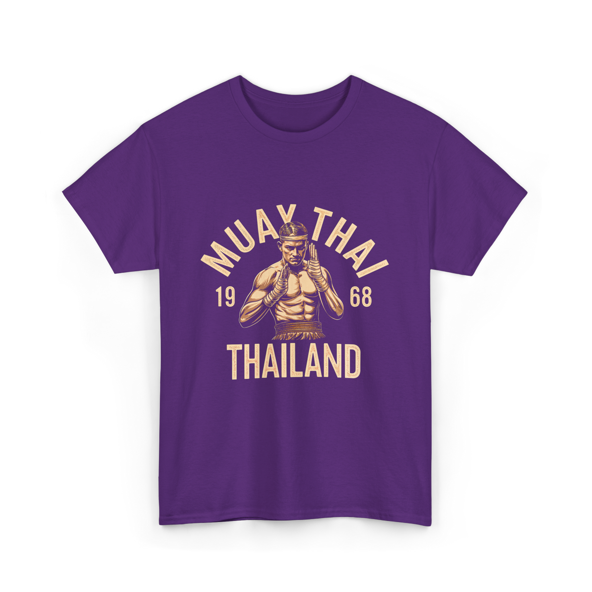 Muay Thai Thailand Fighter T-Shirt - Purple