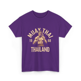 Muay Thai Thailand Fighter T-Shirt - Purple